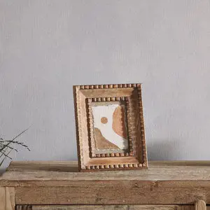 Nkuku Hansika Mango Wood Frame Natural 5x7